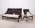 2000 - 2009 Barbara Barry for McGuire Rattan Cane Settee and Armchair For Sale - Image 5 of 18