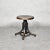 Swivel Stool in Oak from Fischel, in Very Good conditions. Designed 1920 to 1949 This piece has an attribution mark, I am...