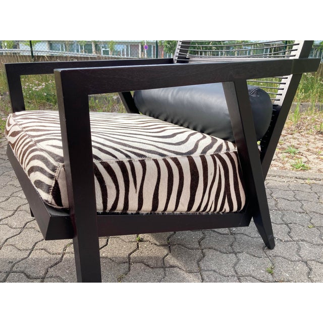 Set of Astoria HB Lounge Chair and Ottoman from BBB Bonacina, 2015 For Sale - Image 12 of 18