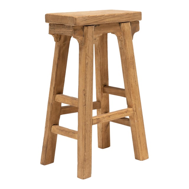 Chinese Tall Provincial Stool For Sale