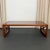 Mid-Century Modern 1950s Hollywood Regency Mahogany and Leather Coffee Table For Sale - Image 3 of 10