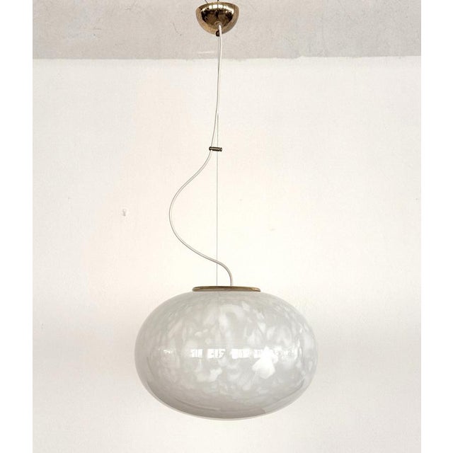 Mid-Century Italian Murano Glass Pendant Lamp, 1970s For Sale - Image 4 of 15