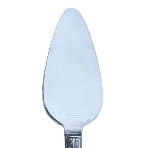 Silver Vintage Silverplated Serveware Set For Sale - Image 8 of 9