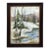 1970s Impressionist Winter Landscape Painting Stacy Szmak, Oil on Masonite “Chilly Day” For Sale