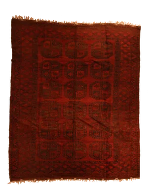Vintage Afghan Bokara Tribal Rug