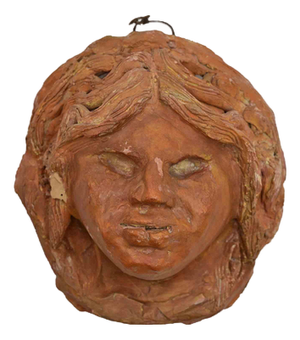 Sirio Pellegrini, Portrait Sculpture, 1960s, Terracotta