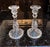 Art Deco Pair Pre-1940s Baccarat France "Bambous Tors" Crystal Candlesticks For Sale - Image 3 of 5