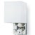 Transitional Regina Andrew Crystal Tail Sconce in Polished Nickel For Sale - Image 3 of 7