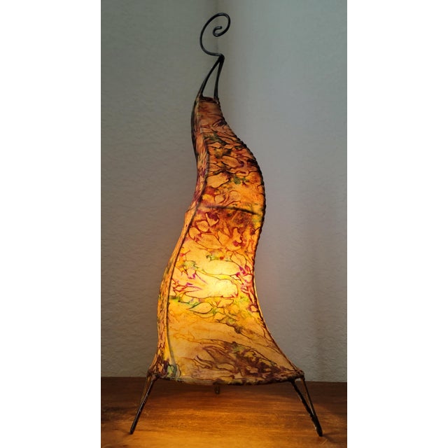 Contemporary 27" Marbeld Dansing Moroccan Traditional Henna Lamp For Sale In Orlando - Image 6 of 8