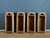Mecca Style Lacquered and Gilded Wooden Columns, Late 18th Century, Set of 8 For Sale - Image 6 of 9