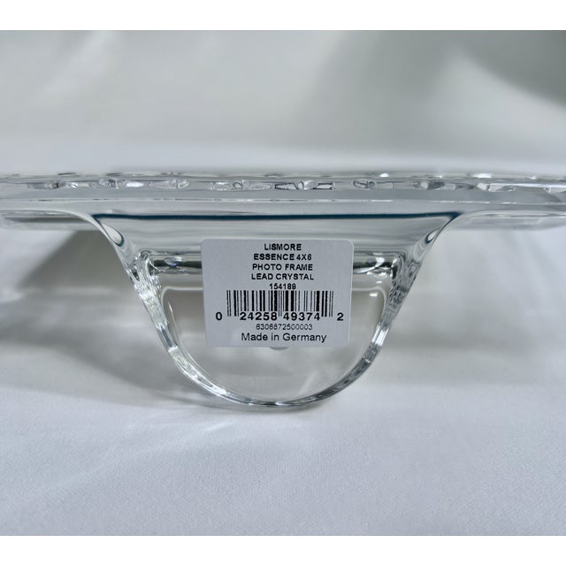 Waterford Crystal "Lismore" (4x6) Picture Frame For Sale - Image 11 of 18