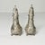 Vintage Hollywood Regency Chippendale Stieff Repousse Full Chased Sterling Footed Salt & Pepper Shakers - A Pair For Sale - Image 9 of 13