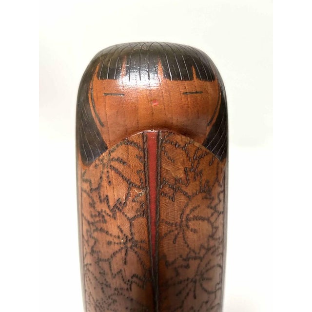 Vintage Kokeshi by Inosuke Kobayashi, Japan, 1950s For Sale - Image 9 of 18