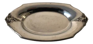 Vintage Wilcox Silver Plate Bread Tray