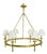 Oil Rubbed Solid Brass Chandelier by Chapman & Mayers for Visual Comfort For Sale