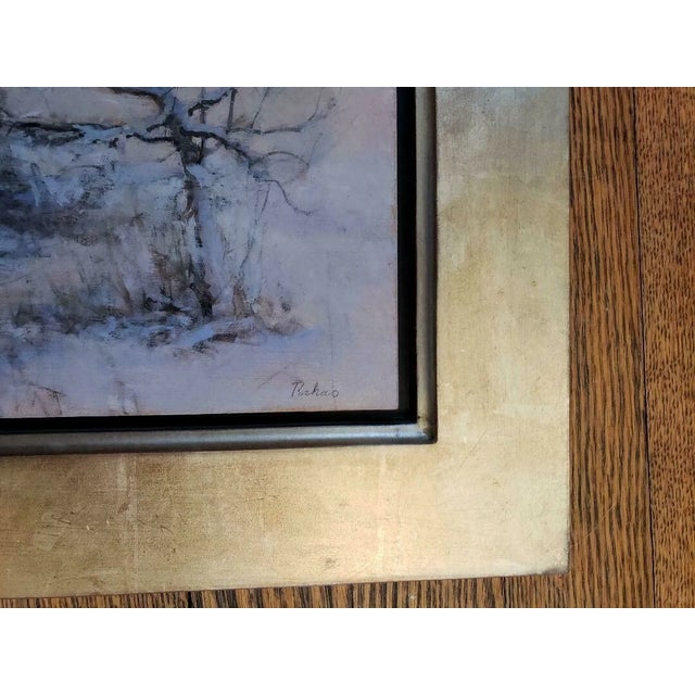 Realism Peter Poskas (B 1939) Original Oil "River Bend, Johnson's Farm" For Sale - Image 3 of 10