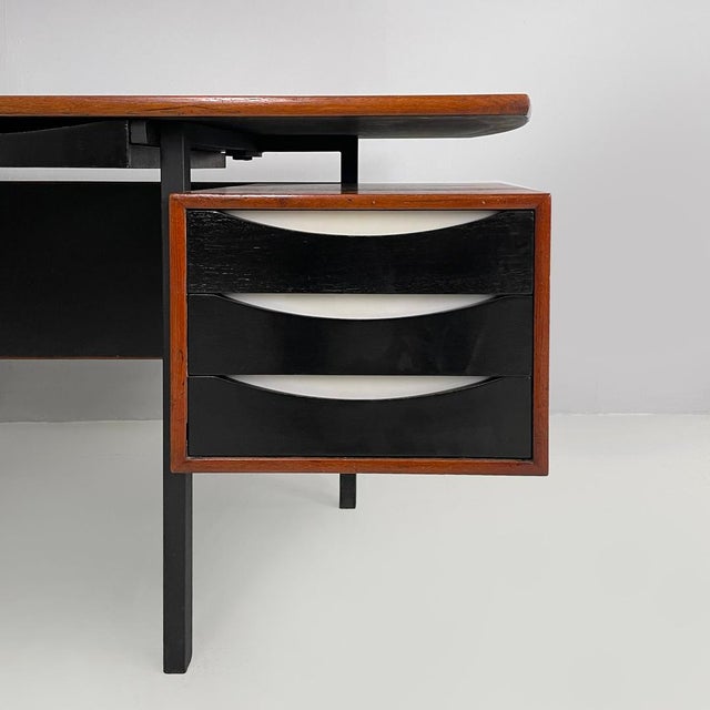 Mid-Century Modern Italian Double Desk by Campo and Graffi for Home, 1960s For Sale - Image 18 of 18