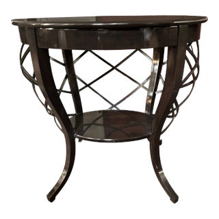 Bespoke Side Table, by Legendary Craftsman L. Rossi For Sale