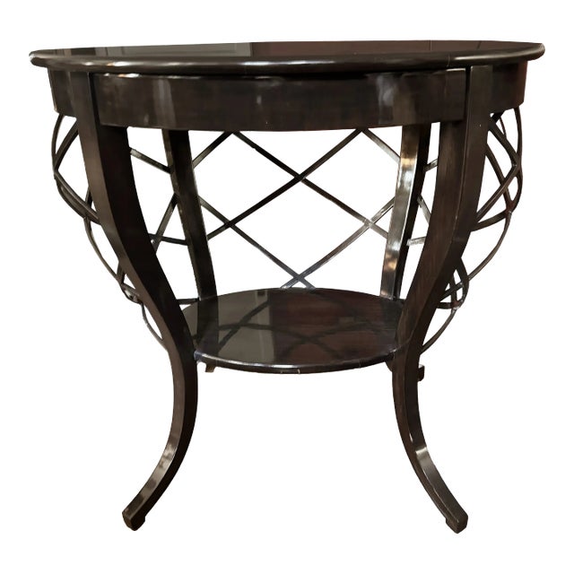 Bespoke Side Table, by Legendary Craftsman L. Rossi For Sale