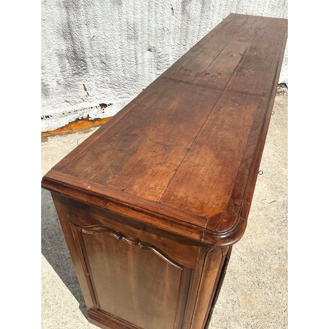 Antique Boho 19th Century Carved Credenza For Sale - Image 10 of 11