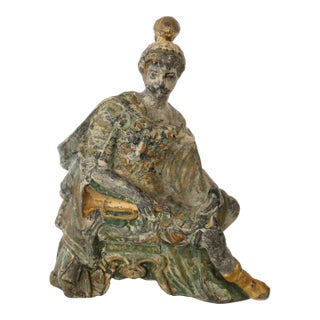 Late 19thC. Victorian Mantel Clock Figurine Fragment For Sale