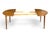 1960s Danish Modern Teak Expandable Oval Dining Table With Two Leaves For Sale - Image 13 of 13