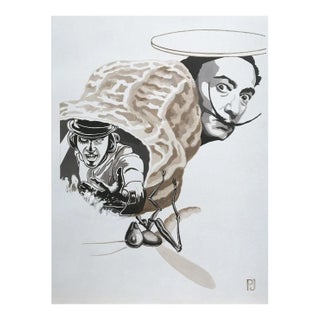 Pierre Jacob, Clockwork Peanut, 2020, Acrylic on Wood For Sale