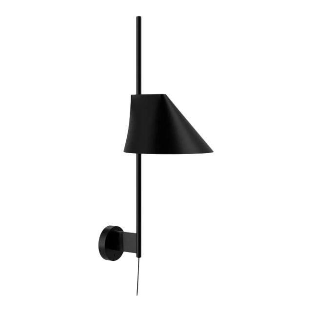 GamFratesi Black 'Yuh' Wall Light for Louis Poulsen For Sale