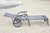 Tuscan Mediterranean Style Black Cast Aluminum Pool Patio Chaise Lounge Chair. Circa Late 20th Century. Measurements: 32"...