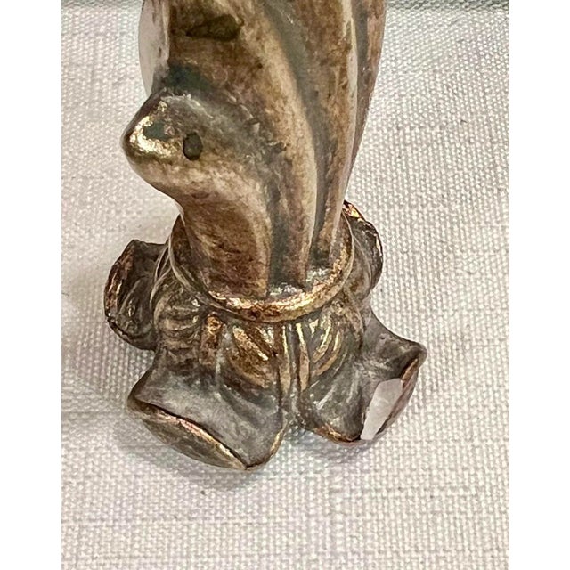 Vintage Palm Beach Regency Gilt Nautilus Seashell Column Table Lamp For Sale - Image 11 of 12