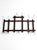 Antique Wood and Wire Wall Hat Rack With Coat Hooks For Sale - Image 9 of 18