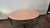 2000 - 2009 Hand Hammered Copper Coffee Table With Wrought Iron Base For Sale - Image 5 of 6
