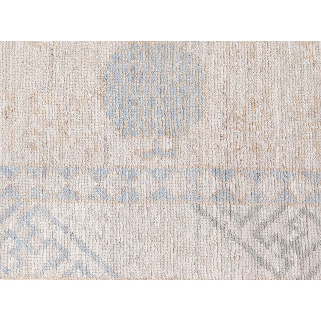 Modern Samarkand Fragment Runner in the Style of Savonnerie by Doris Leslie Blau For Sale - Image 10 of 11