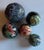 Mid-Century Modern Modernist Mid-Century Sculpture of Experimental Glazed Pottery Moon Balls - Set of 5 For Sale - Image 3 of 16
