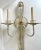 Vintage Originals 22 Silver and Gold Tassel Double Wall Sconce For Sale - Image 4 of 13