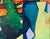 Vintage Fauvist Painting - Kandinsky Style For Sale - Image 9 of 14