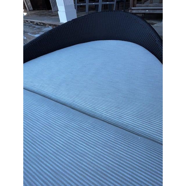 Gloster Wicker Lounger by Gloster For Sale - Image 4 of 10