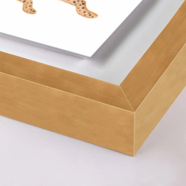 DESCRIPTION: Dolly Jean Camden & Carolina by Willa Heart in Gold Framed Paper, Small Art Print SPECIFICATIONS: Type:...