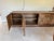 Mid Century Mediterranean Revival Carved Wood Large Sideboard, Credenza, or Bar Cabinet For Sale - Image 4 of 6