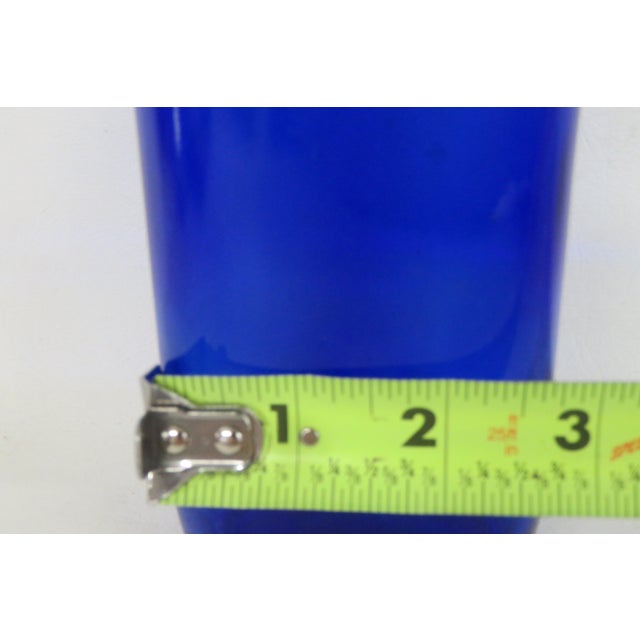 Phillips Milk of Magnesia Medicine Bottle Cobalt Blue Genuine Made in Usa 4491c For Sale - Image 9 of 11