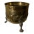 Antique Brass Jardiniere or Fireplace Peat Bucket For Sale