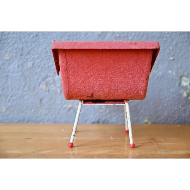 Small Mid-Century Modern Armchair, 1950s For Sale - Image 10 of 12