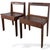 Contemporary Mid-Century Modern Teak Chairs from Gordon Russell, 1960s, Set of 2 For Sale - Image 3 of 9