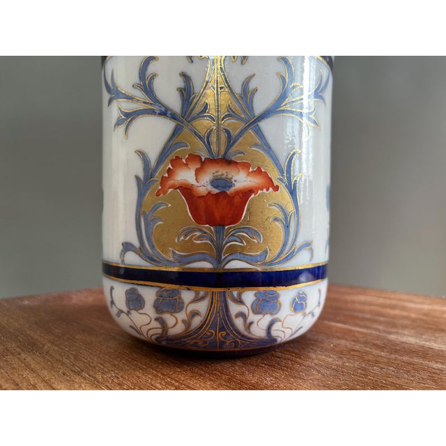 Ceramic Aurelian Ware Vase from Moorcroft, 1890s For Sale - Image 10 of 11