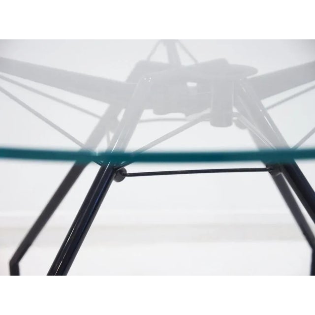 Modern Round Nomos Dining Table by Sir Norman Foster & Partner for Tecno, 1980s For Sale - Image 3 of 10