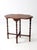 Brown Antique Early 20th Century Side Table With Scalloped Top For Sale - Image 8 of 15