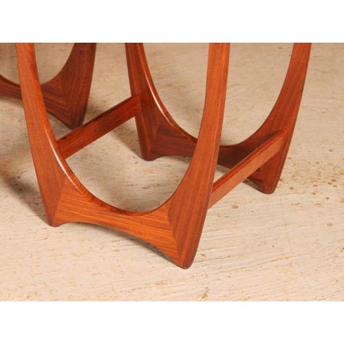 Mid-Century Astro Nesting Tables in Teak from G-Plan, 1960s, Set of 3 For Sale - Image 6 of 13