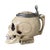 Realism Early 20th Century Porcelain Skull Stein For Sale - Image 3 of 8