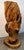 Brown Horse Head Hardwood Chainsaw Carving For Sale - Image 8 of 14
