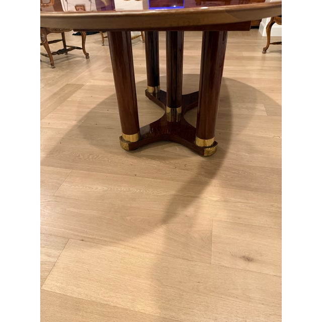 1990s Henredon Dining Table For Sale In San Diego - Image 6 of 16